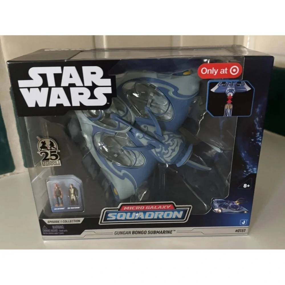 Star Wars Micro Galaxy Squadron Gungan Bongo Submarine JarJar Binks 0151